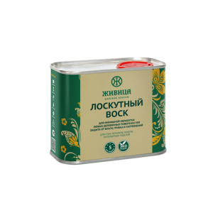 Лоскутный воск для придания глянца  бесцветный 0,4 л Живица 